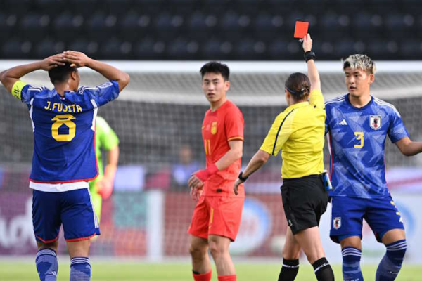 U23<a href=https://ws-tek.com/tag/yazhoubei.html target=_blank class=infotextkey>亞洲杯</a>小組賽頻頻紅牌VAR備受矚目