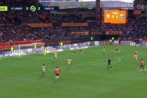 零封失??！邦巴頭球破門，洛里昂扳回一球